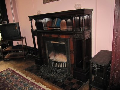 Wonderful original detail in Astor Row townhouse