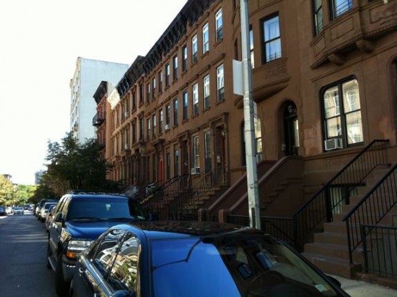 Brownstones on West 123rd Street between Lenox and Adam Clayton Powell