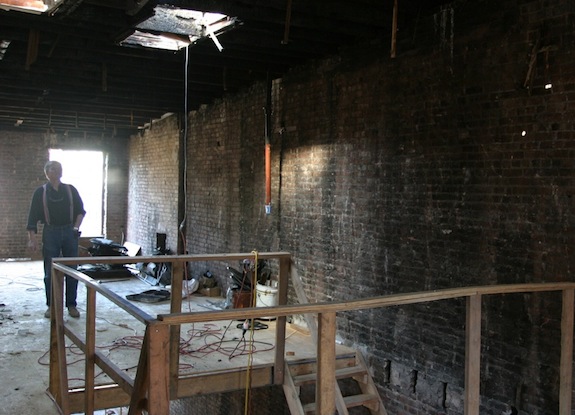 Top floor in an old townhouse