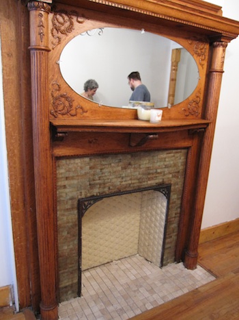 470 West 148 - original fireplace