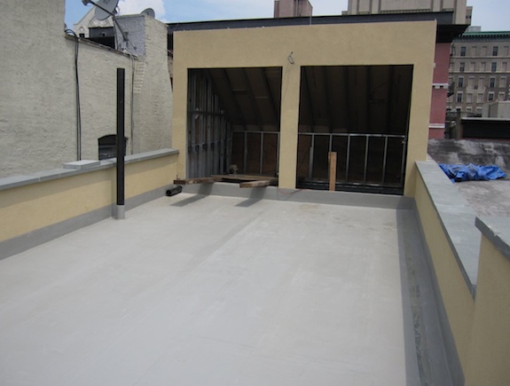 Townhouse roof with Kemper system