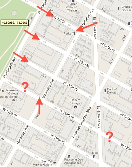 manhattan avenue historic district map