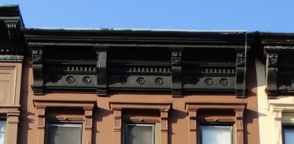 black cornice