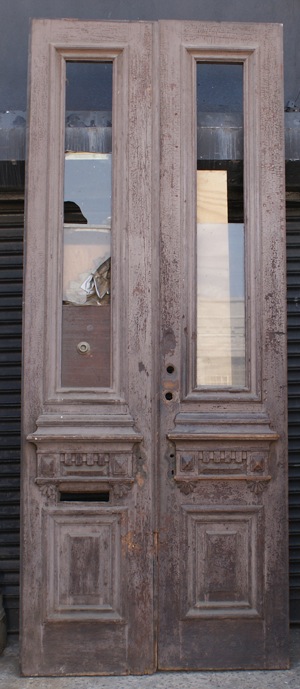 Old townhouse door we'll be restoring