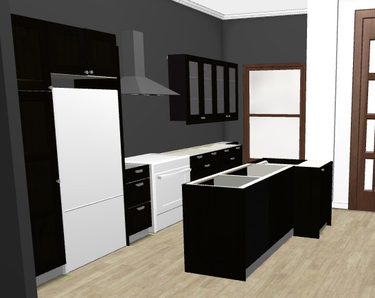 Layout of our kitchen