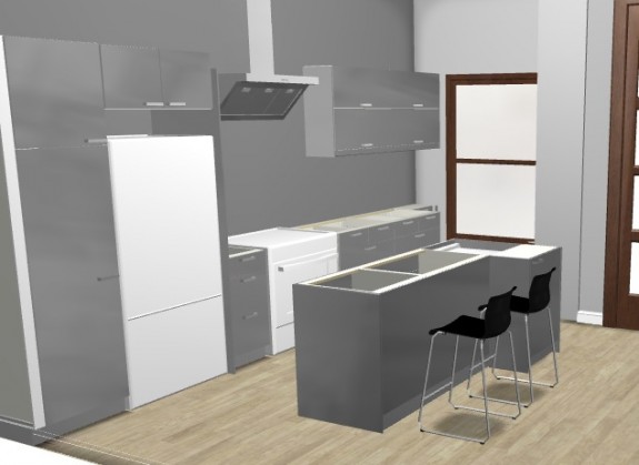 Parlor Kitchen Rendering