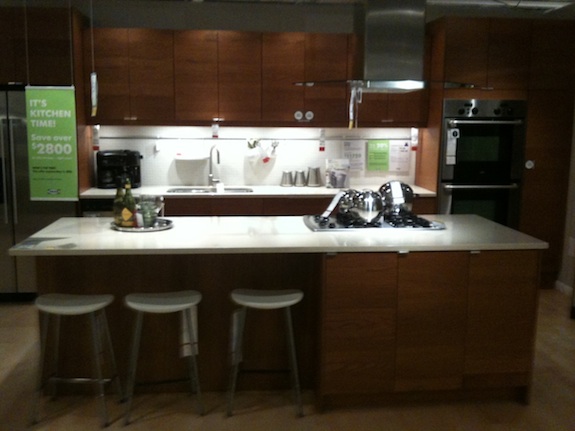 Initial rental kitchen design