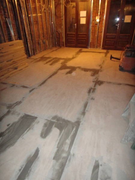 leveled floors