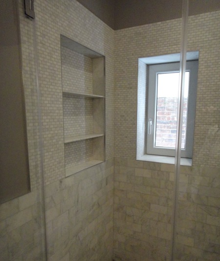 shower shelves